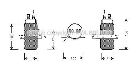 Осушувач кондиціонера AVA COOLING SBD043