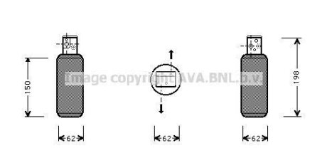 Осушувач кондиціонера AVA COOLING SBD044