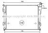 Радиатор кондиционера Subaru Forester 2,0-2,5i 08&gt;13, Impreza 1,5 2,0i 08&gt;13, XV 2,0i 12&gt;. AVA COOLING SU5077D (фото 2)