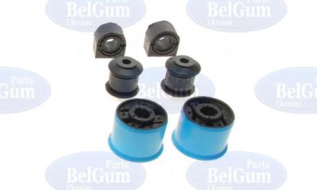 Комплект сайлентблоків передньої подвески VW Caddy/Golf 5,6/Passat 6,7,Alltrack/Tiguan/Touran,CC BELGUM PARTS BGKIT-9