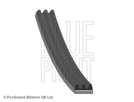 Ремінь генератора поліклиновий BLUE PRINT AD03R763