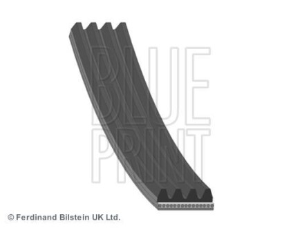 Ремінь генератора поліклиновий BLUE PRINT AD04R1080