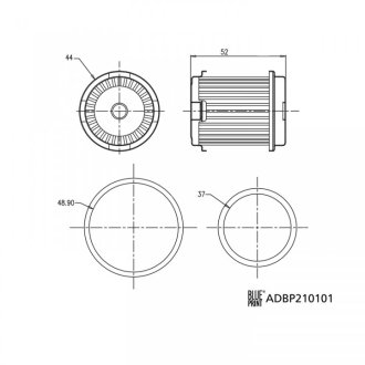 Фільтр АКПП BLUE PRINT ADBP210101