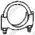 Затискач вихлопної системи (48мм, 10шт) DACIA DUSTER FIAT DOBLO, DUCATO, GRANDE PUNTO, PANDA, PANDA/HATCHBACK, PUNTO OPEL ASTRA F, ASTRA F CLASSIC, ASTRA G, ASTRA H, COMBO TOUR 1.0-2.3D 09.91- BOSAL 250248 (фото 1)