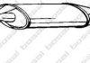 Глушник середня частина SKODA FELICIA 94-98 (282-755) BOSAL 282755 (фото 1)