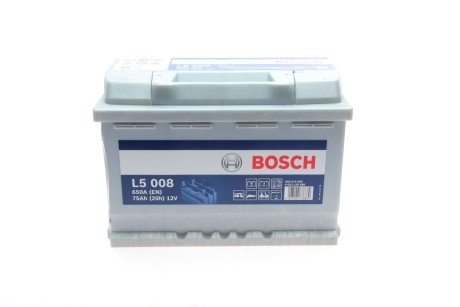 Аккумуляторная батарея 75А BOSCH 0 092 L50 080 (фото 1)