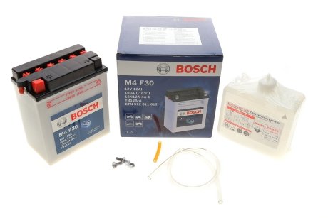 Акумулятор мото 12В/12Ач/160А BOSCH 0 092 M4F 300