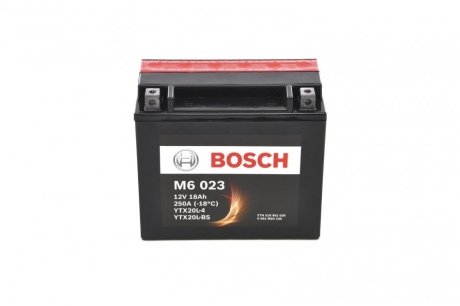 Акумулятор AGM 12В/18Ач/250А BOSCH 0 092 M60 230 (фото 1)
