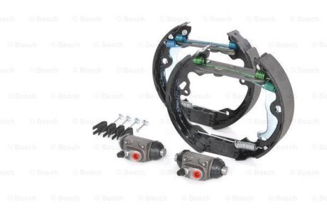 К-кт гальм.барабана (колодки, циліндр, пружини) BOSCH 0204114644