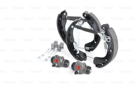 К-кт гальм.барабана (колодки, циліндр, пружини) BOSCH 0204114651