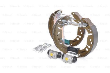 К-кт гальм.барабана (колодки, циліндр, пружини) BOSCH 0204114655