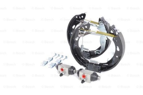 К-кт гальм.барабана (колодки, циліндр, пружини) BOSCH 0204114666
