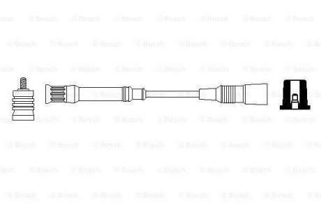 Автомобильный высоковольтный провод BOSCH 0 356 912 898