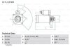 Стартер BOSCH 0986013850 (фото 1)