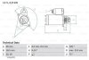 Стартер BOSCH 0986017120 (фото 1)