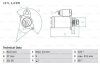 Стартер BOSCH 0986018340 (фото 1)