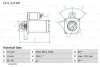 Стартер BOSCH 0986018970 (фото 1)