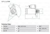 Стартер BOSCH 0986019361 (фото 1)