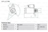Стартер BOSCH 0986021320 (фото 1)