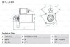 Стартер BOSCH 0986021820 (фото 1)