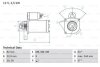 Стартер BOSCH 0986023120 (фото 1)