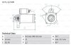 Стартер BOSCH 0986023580 (фото 1)