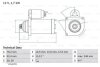 Стартер BOSCH 0986024100 (фото 1)