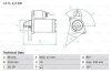 Стартер BOSCH 0986025400 (фото 1)
