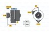 Генератор BOSCH 0986033740 (фото 1)