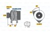 Генератор BOSCH 0986044300 (фото 1)