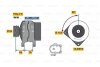 Генератор BOSCH 0986080580 (фото 1)
