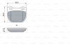 Комплект гальмівних колодок BOSCH 0986424606 (фото 1)