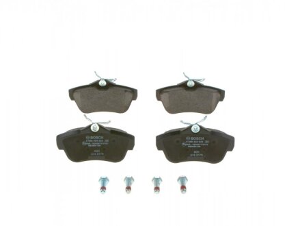 Комплект гальмівних колодок BOSCH 0986424625