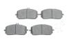 Колодки тормозные дисковые (комплект 4 шт.) BOSCH 0986424888 (фото 1)
