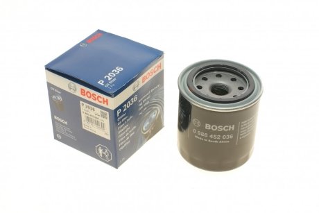 Смазочный фильтр BOSCH 0 986 452 036