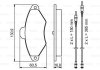 Колодки тормозные дисковые CITROEN Xantia -01 BOSCH 0986461757 (фото 8)