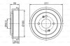 Гальмівний барабан BOSCH 0986477278 (фото 5)