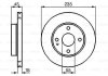 Диск тормозной MAZDA 121/121/Metro/323/MX-5 \'\'F BOSCH 0986478241 (фото 1)