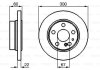 Диск тормозной MB W140 W220 R BOSCH 0986478566 (фото 1)