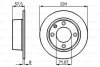 Гальмівний диск BOSCH 0986478604 (фото 1)