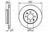 ДИСК ГАЛЬМIВНИЙ ПЕРЕДНIЙ COATED BOSCH 0986479B23 (фото 6)