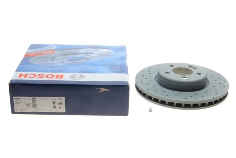 Тормозной диск MERCEDES C W205 F D=318mm14>> BOSCH 0986479H37