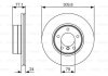 Диск гальмівний BMW E60 520i/525d \'\'F PR2 BOSCH 0986479S29 (фото 1)