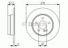 Диск тормозной MB С (S204/W204) \'\'R PR2 BOSCH 0986479S96 (фото 1)