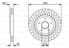 Тормозной диск BOSCH 0986479V85 (фото 1)