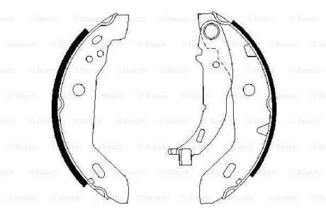 Гальмівна колодка BOSCH 0986487565 (фото 1)