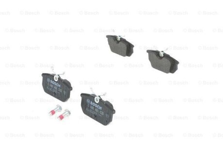 Комплект гальмівних колодок BOSCH 0986491030