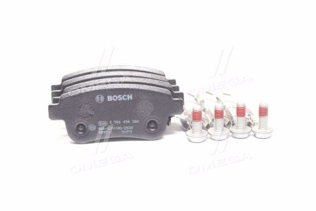 Колодки тормозные дисковые Renault Megane III BOSCH 0986494384