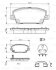 Комплект гальмівних колодок BOSCH 0986494611 (фото 8)