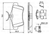 Тормозные колодки, дисковые BOSCH 0986494640 (фото 8)